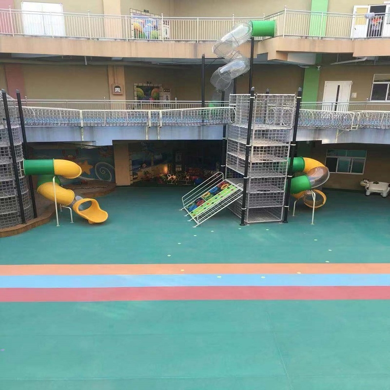 麻豆APP下载入口塑胶地板案例欣赏|青岛市大风车幼儿园