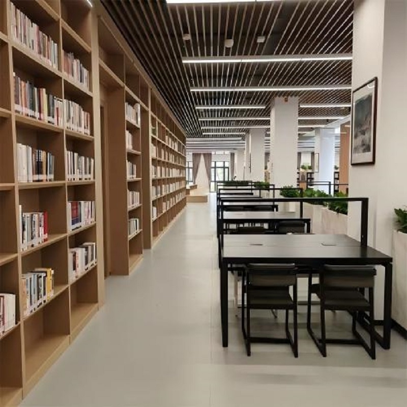 麻豆APP下载入口塑胶地板图书馆石塑地板