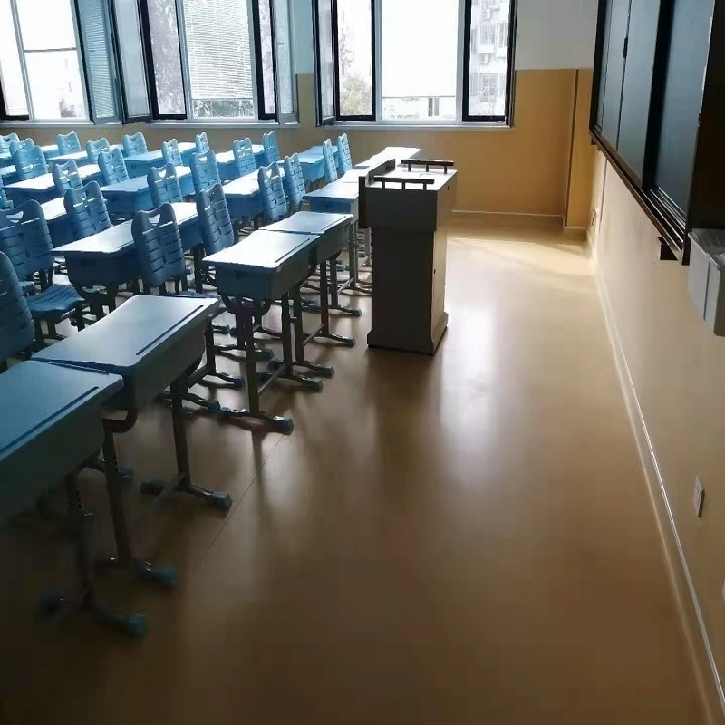 同质透心塑胶地板学校校园地板麻豆APP下载入口塑胶地板