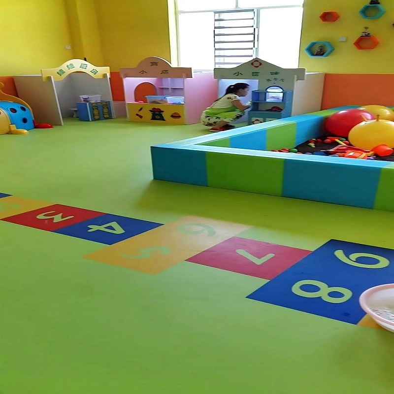 麻豆APP下载入口塑胶地板案例欣赏 |九连山路幼儿园